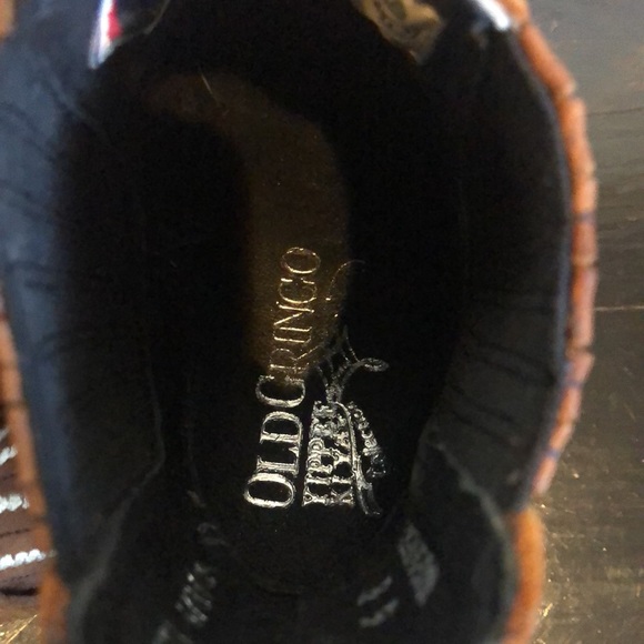 Yippee Ki Yay by Old Gringo Quincy Suede Shedron Ankle Boots  5 New Brown Multi - Picture 5 of 12